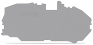 WAGO 2016-7691 Abschlussplatte,1 mm 