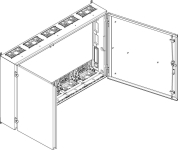 ABN Wandgehäuse schutziso.IP54      SP55 