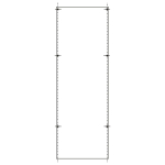 ABN PVC-Montageplatte AS-162    SY47434M 