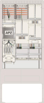 ABN Zähleranschlusssäule 2   SZ207ZA2412 