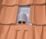 Plica Doppel-Rohrdurchführung VE 2 