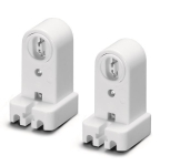 Vossloh Fassung R17d weiß starr   990423 