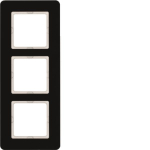 Berker RA 3F Q.7 GLAS SCHW      10136076 