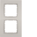 Berker Rahmen B.7 alu, matt     10126424 