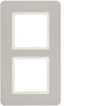 Berker Rahmen 2fach Q.7 alu     10126184 