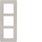 Berker Rahmen 3fach Q.7 alu     10136184 