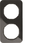 Berker Rahmen R.1 schwarz,      10122145 