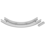 Unex Flachbogen 90  lichtgrau   67207-04 