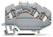 WAGO 781-631 3-Leiter-Durchgangsklemme,4 