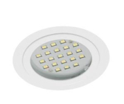 Rutec LARA RUND WEISS 2W   LED55011WW-V2 