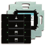BJ Bedienelement 4f. m. BAU  6127/01-885 