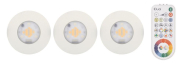 S&H LED-Downlight 85x85x55mm ws    90537 