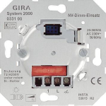 GIRA 033100 Tastdimmer NV 20-500VA 