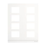 BJ Frontplatte Audio 2/4    41398CF-W-03 