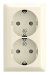 BJ SCHUKO  Doppelsteckdose 202 EAPBJ-522 
