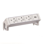 Bachmann DESK2 ALU WHITE 3xUK    937.419 