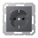Jung SCHUKOsteckdose m.USB  A1520-18CANM 