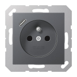 Jung Steckdose Frz/Belg m. A1520F-18CANM 