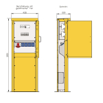 Walther Energiesäule Edelstahl  84301017 