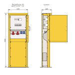 Walther Energiesäule Edelstahl  84301016 