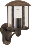 ALBERT Wandleuchte Aluguss braun  651834 