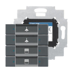 BJ Bedienelement 4f. m. BAU   6127/01-81 