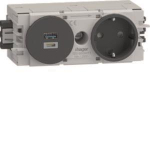 Hager Steckdose 1fach USB A+C GS16009011 
