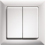 Eltako FoH-Funktaster reinweiß  FT55H-wg 