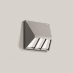 BEGA Wandleuchte 3000K silber   22256AK3 