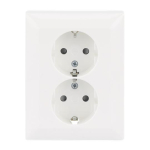 BJ SCHUKO  Doppelsteckdose  202 EUJB-914 