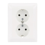 BJ SCHUKO  Doppelsteckdose   202 EUJ-914 