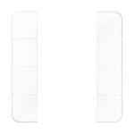 JG Tastensatz komplett 4fach  CD504TSAWW 