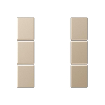 JG Tastensatz komplett 3fach   A503TSACH 