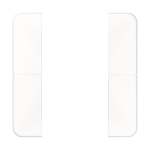 JG Tastensatz komplett 2fach  CD502TSAWW 