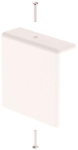 Unex Endstück reinweiß RAL9010  31360-02 