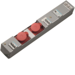 Hager Steckdosenleiste KVS 2xCEE ZAH001L 