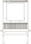 Hager Wandler-u.Messschrank    ZAW102MY8 