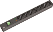 Bachmann 19" 1HE 7xSchuko 1xÜSS  333.535 