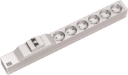 Bachmann 19" 1HE 6xSchuko 1xLS   333.412 
