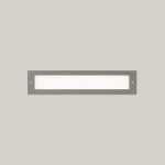 BEGA Einbauleuchte silber       33166AK3 