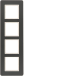 Berker Rahmen 4fach Q.7         10146186 