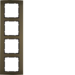 Berker Rahmen B.3 Alu,          10143001 