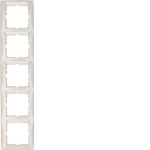 Berker Rahmen 5fach m.B-feld    10158919 