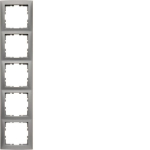 Berker Rahmen 5fach S.1 ALU     10159939 