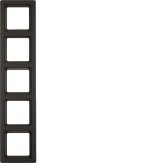 Berker 5-fach Rahmen Q.1     10156086 