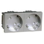 GGK Modul 45/Schuko-Steckdose 2-    6974 