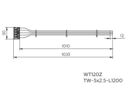 Philips WT120Z TW-5x2.5-L1200   75518599 