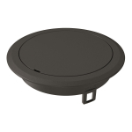 OBO GES R2B 9011 Blinddeckel Kunststoff 