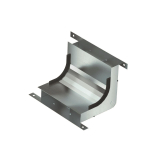 OBO KV2 19038-2 Vertikalkrümmer 2-zügig 