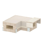 OBO BSKH09-B0511 Bogen 90° 